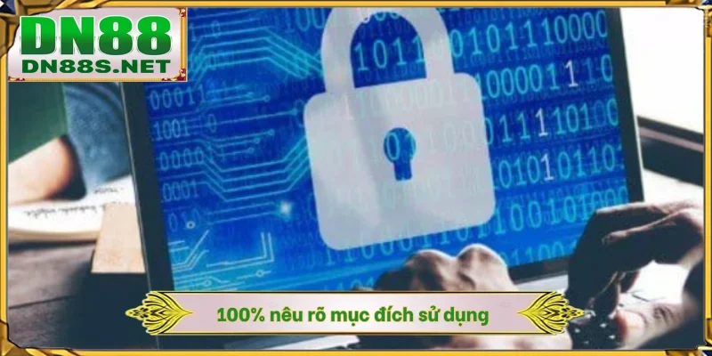 100% nêu rõ mục đích sử dụng