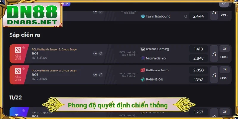 Phong độ quyết định chiến thắng