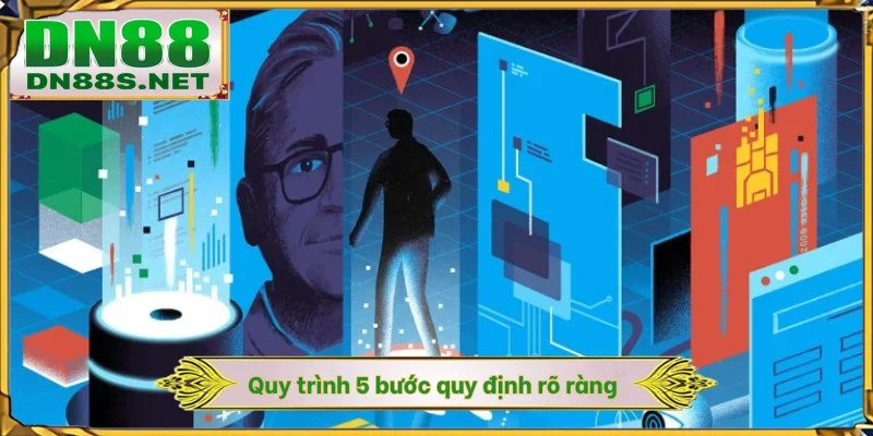 Quy trình 5 bước quy định rõ ràng