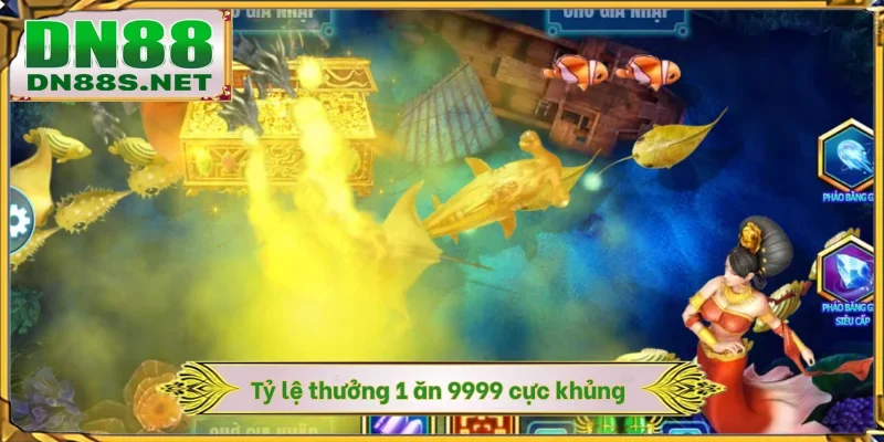 Tỷ lệ thưởng 1 ăn 9999 cực khủng